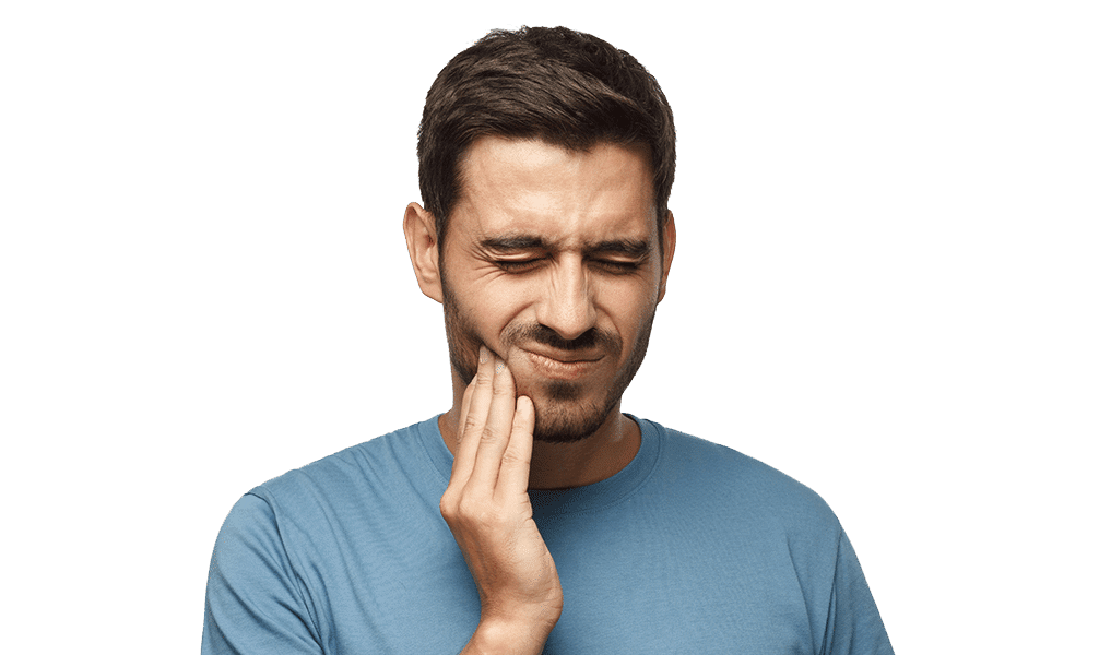 Man experiencing tooth pain | Emergency Dental Services at NorthStar Dental Greeley